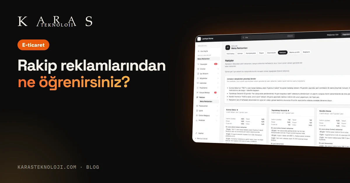 Rakip reklamlarını izlemek — ne gösteriyorlar, siz ne öğrenirsiniz?